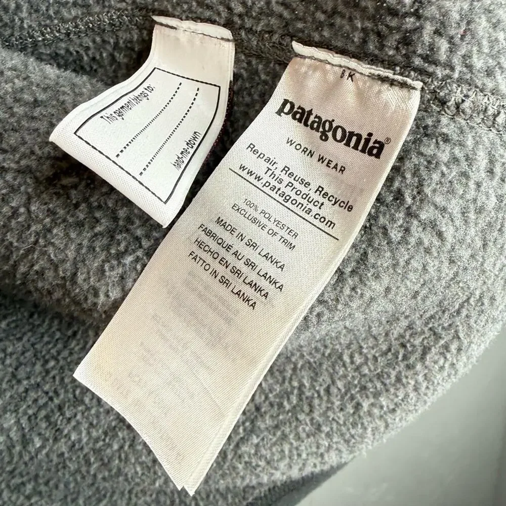 Patagonia Kids Better Sweater 1/4 Zip Fleece Size XL (14)